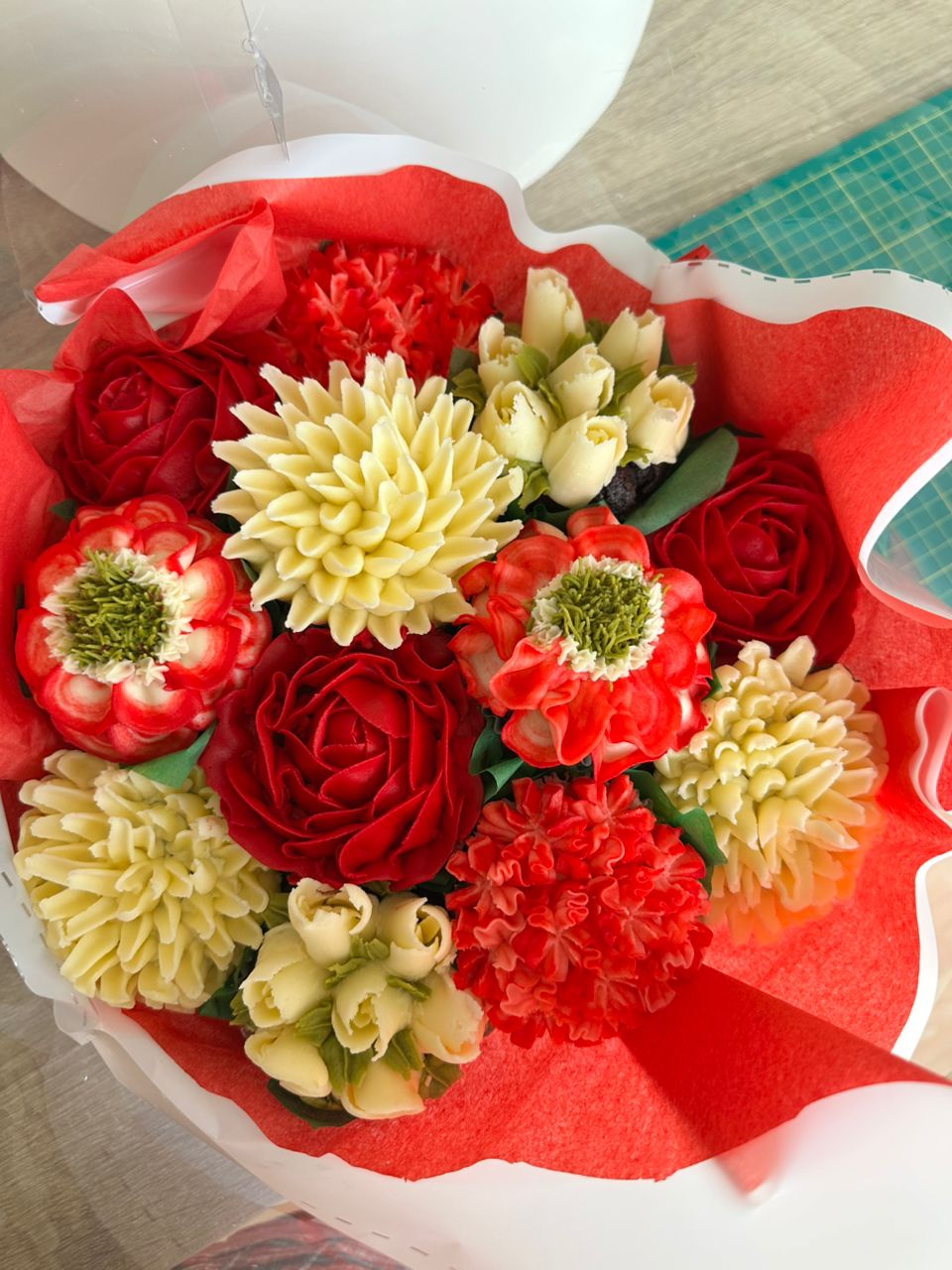 Floral Cupcake Bouquet